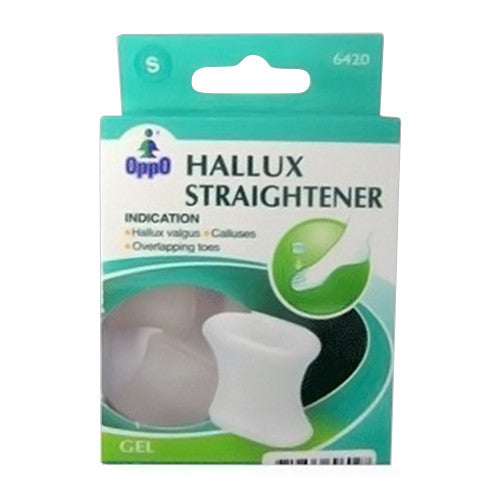 Oppo Hallux Toe Straightners And Spreaders Gel, Medium - 2 Ea